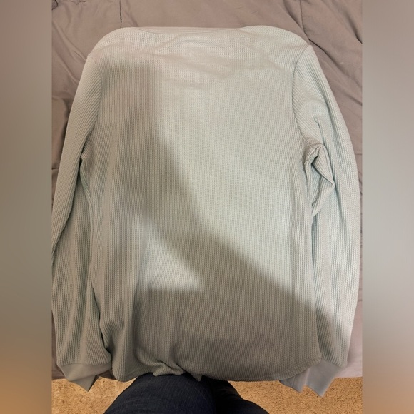 Laura Scott Women's Thermal Henley Top - Picture 3 of 7